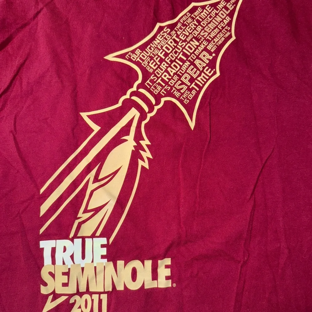 Nike Florida State‎ University Seminoles 2011 T-Shirt 
